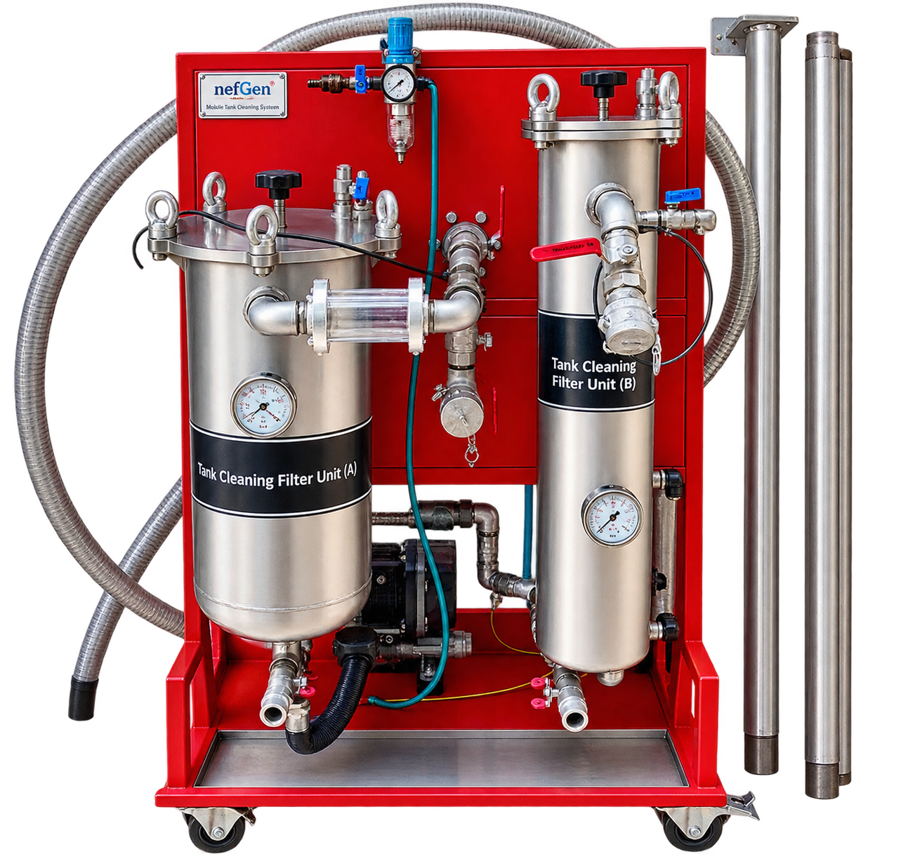 Fuel Station Tank Cleaning Machine